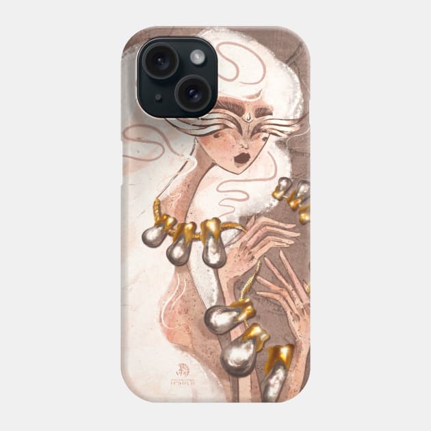 Tooth fairy Phone Case by valentyna mohylei