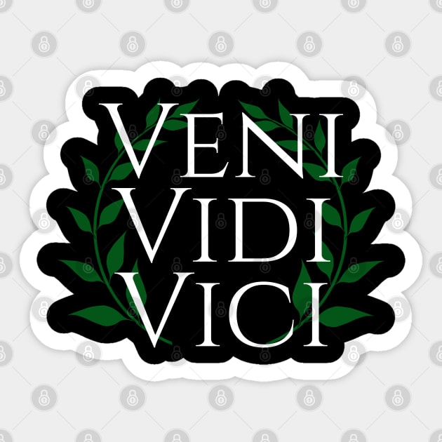 VENI VIDI VICI ROMAN EMPIRE | Sticker