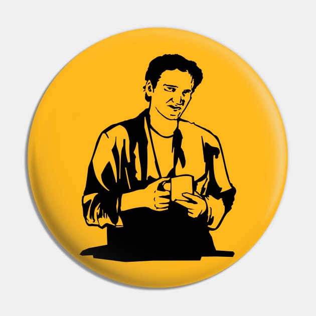 Jimmy's Coffee Pulp Fiction Pin by SaverioOste