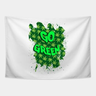 Go Green Tapestry
