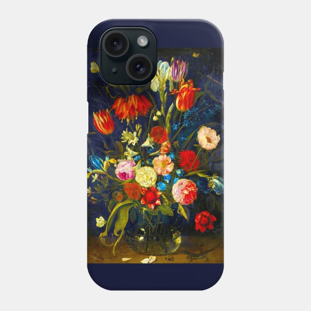 A still life by Jan van Kessel the Elder (digitally enhanced) Phone Case by Amanda1775