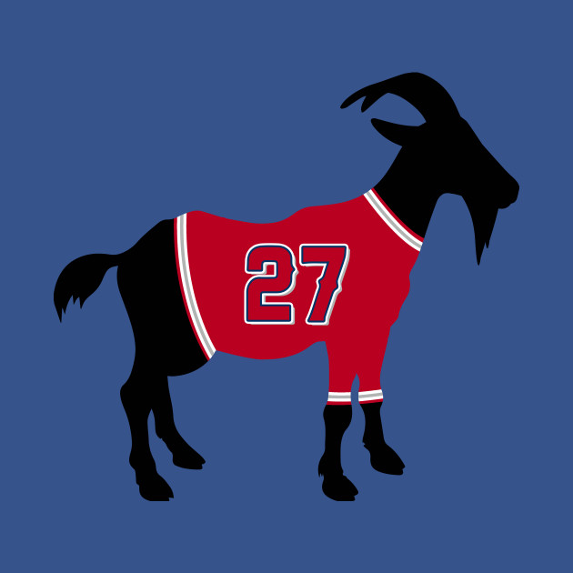 Mike Trout GOAT - Mike Trout - T-Shirt
