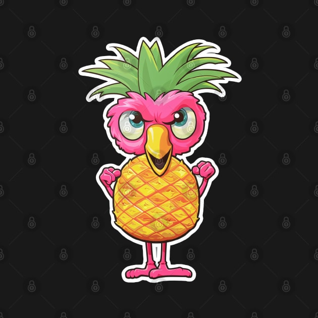 A Tropical Delight Sticker by 777Design-NW