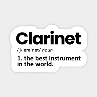 clarinet Magnet