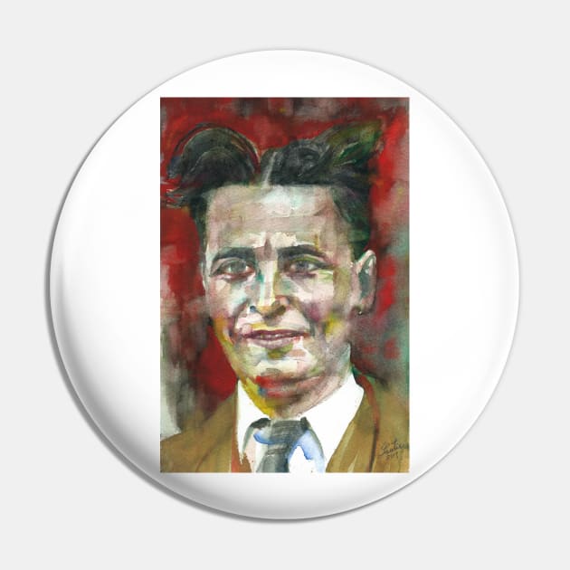 F. SCOTT FITZGERALD - watercolor portrait .1 Pin by lautir