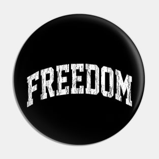 vintage freedom typography Pin