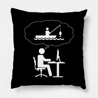 Office Dreamer - Fishing Pillow