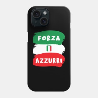 Italy soccer jersey italy football forza azzurri forza italia Phone Case