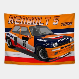 Renault 5 Turbo Group B Tapestry
