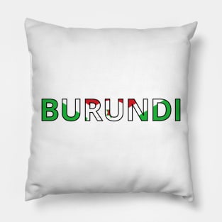 Drapeau Burundi Pillow