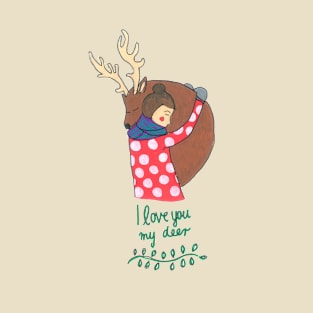 I Love You My Deer T-Shirt