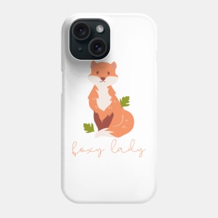 Fox Lovers Gift Foxy Lady Phone Case