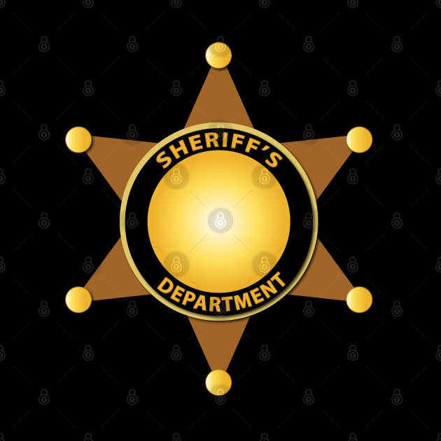 Sheriff's Badge by twix123844