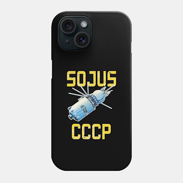 SOJUS Vintage Soviet Union Space Phone Case by BurunduXX-Factory