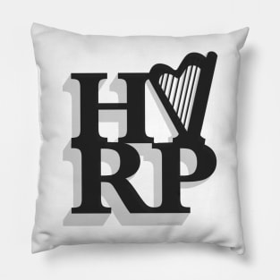 3D Love Harp v3 Pillow