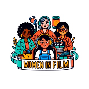 Support Women in Film - Cinematic Pioneers T-Shirt