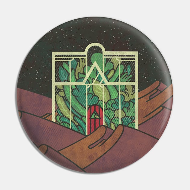 The Last Greenhouse Pin by againstbound