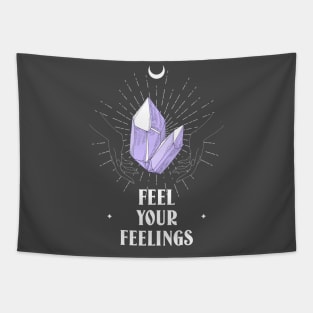 Feelings Emotions Crystals Tapestry