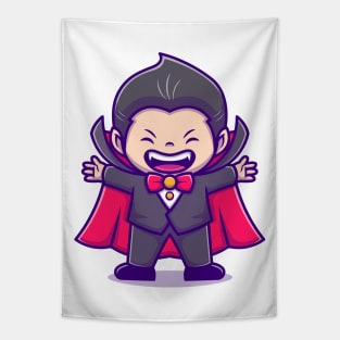 Cute Dracula Tapestry