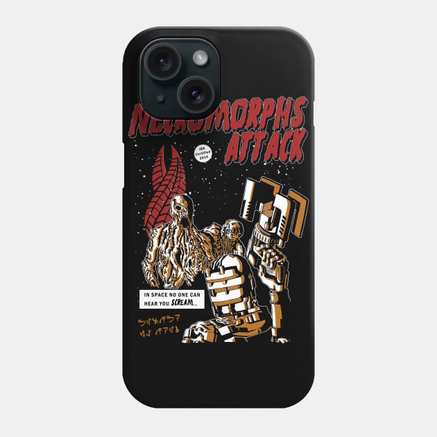 Necromorphs Attack Phone Case by JailbreakArts