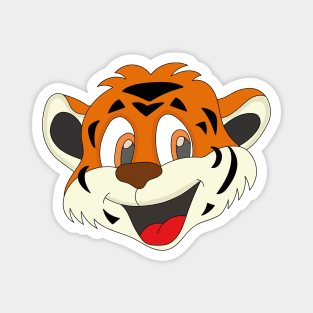 Smiling Tiger Funny Cute Gift Magnet