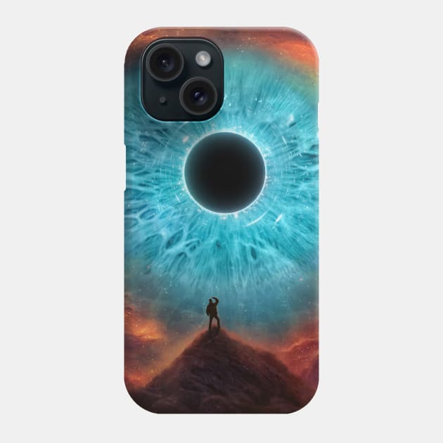 space_eye_dude Phone Case by circlestances