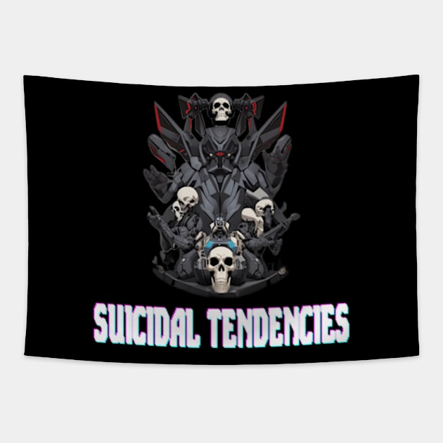 Suicidal Tendencies Tapestry by Maheswara.Momocats