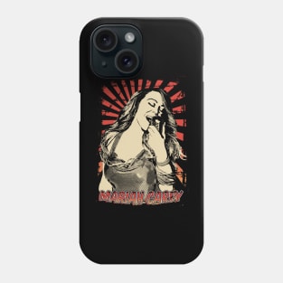 Mariah Carey Karaoke  Retro Vintage Aesthetic Phone Case