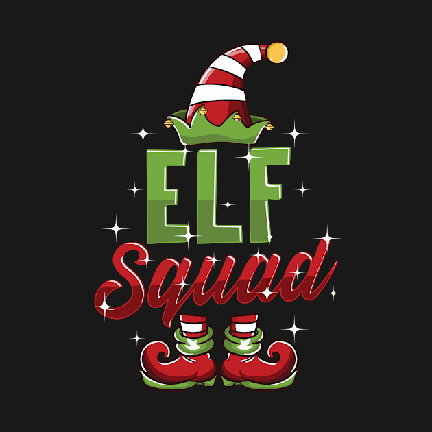 Christmas Elf Squad Family Matching Group by Rengaw Designs