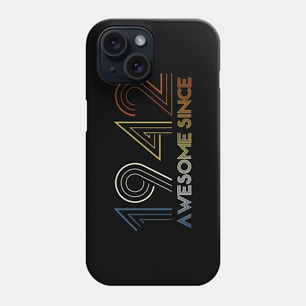 Awesome since 1942 Phone Case by hoopoe