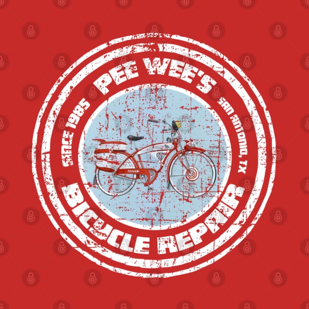 Pee Wee Herman's Bike Repair by MonkeyKing