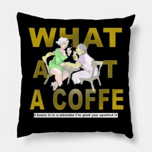 What About a Coffee Pillow