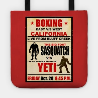 Sasquatch V/S Yeti Tote