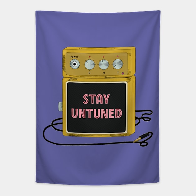 STAY UNTUNED Tapestry by tizicav