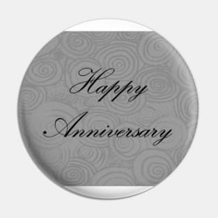 Anniversary Swirls Pin