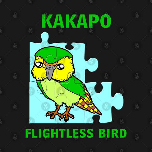 Kakapo parrot bird by Aish shop