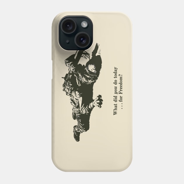 WW2 Soldier Phone Case by Distant War