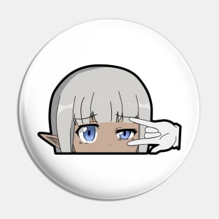 Don't Hurt Me, My Healer Karla Peeker Pin