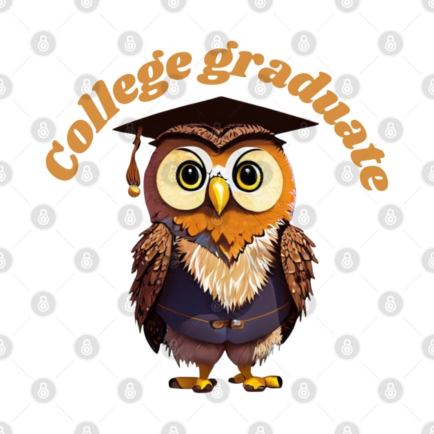 College Graduate owl by Project Charlie