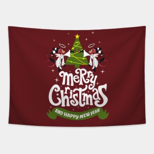 Helluva Boss - Merry Christmas and Happy New Year! Tapestry