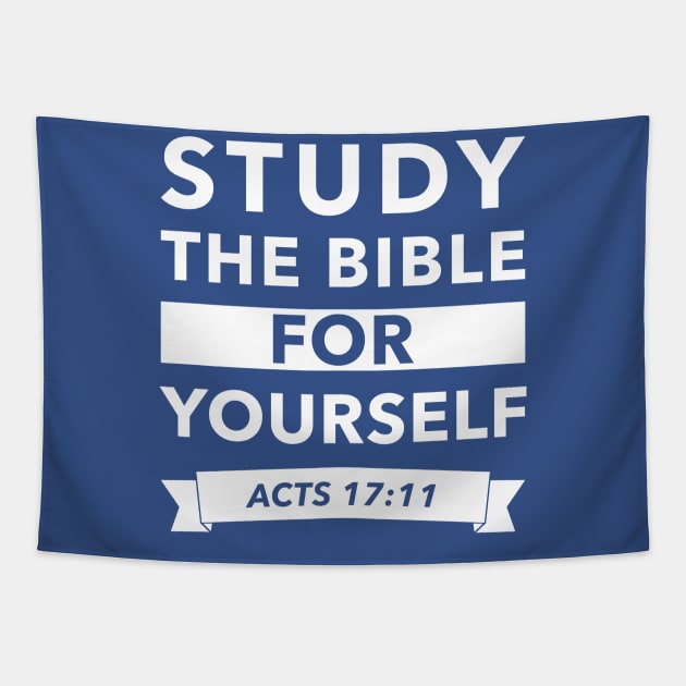 Study The Bible For Yourself Tapestry by DPattonPD