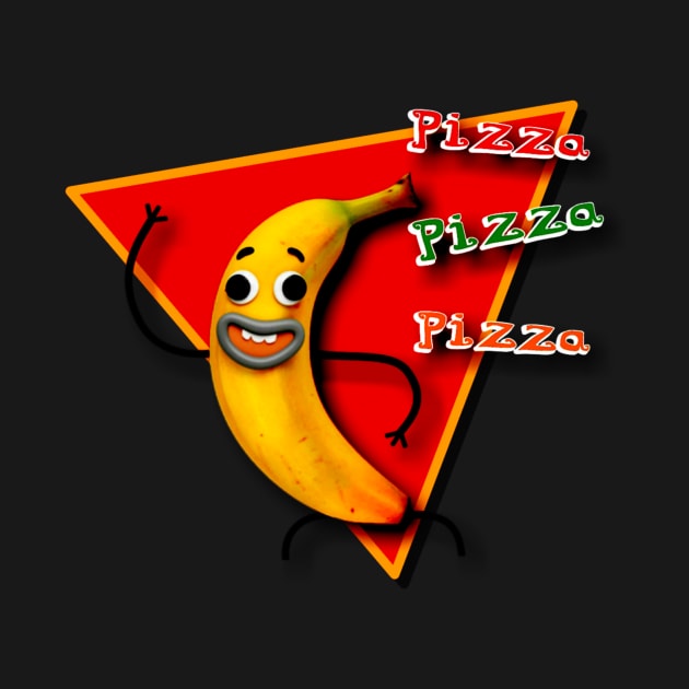 Banana Joe Pizza Dance by AlondraHanley