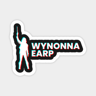 Wynonna Earp Retro Glitch Magnet