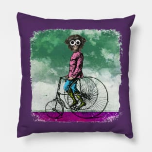 THE SIMIAN VELOCIPEDE Pillow