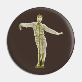 David Byrne 1984 Vintage art Pin