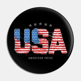 Five Star American Pride Pin