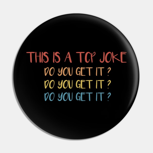 Funny network engineer TCP packet joke Pin by MetalHoneyDesigns