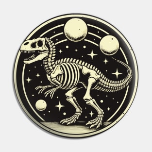 T-rex Dinosaur Skeleton Pin