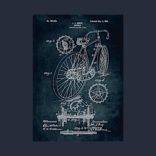 1897 - Bicycle patent T-Shirt