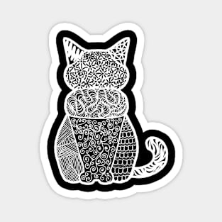 Doodle Cat Magnet